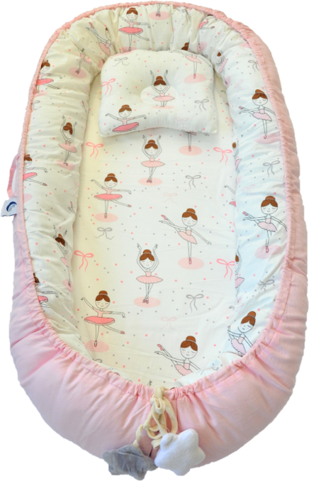 Baby Lounger, Nest, Breathable Pink