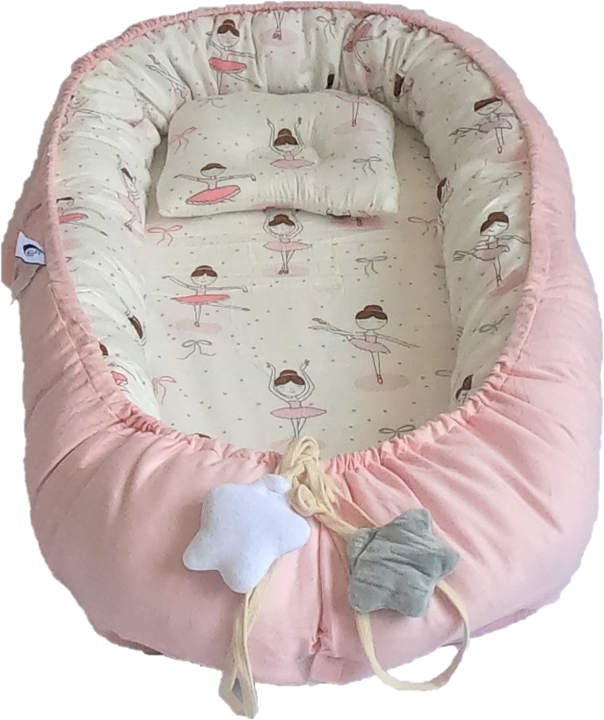 Baby Lounger, Nest, Breathable Pink